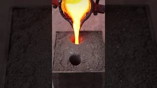 Casting of brass metal casting brass experiment [upl. by Archibaldo536]