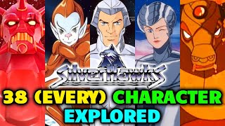 38 Every Silverhawks Futuristic Chrome Laden Characters  Backstories Explored [upl. by Samson]