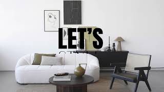 Lets Style Warm Minimalism  Hoe stijl ik een woonkamer [upl. by Opiak]