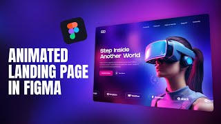 Create MODERN Landing Page UI Design In Figma  Figma Tutorial [upl. by Allwein]