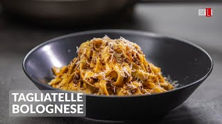 Classic Tagliatelle al Ragu Bolognese  Pasta Bolognese  Food Channel L Recipes [upl. by Slavic]