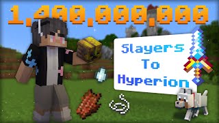 From Nothing to Hyperion  Slayers Only Hypixel Skyblock 1 [upl. by Josias]