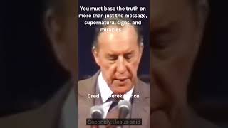 You must base the truth on more than just the message supernatural signs and miracles revival [upl. by Maag]