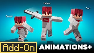 Animations AddOn  Minecraft Marketplace  Showcase [upl. by O'Hara912]