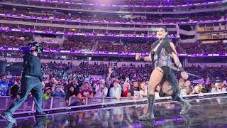 Rhea Ripley Wrestlemania Entrance wwe wrestlemania wrestling rhearipley sofistadium [upl. by Eecyac951]