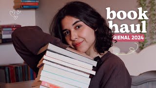 tudo o que comprei e ganhei na bienal do livro 2024  bookhaul [upl. by Eidoc]