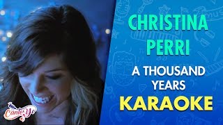 Christina Perri  A thousand years Karaoke  CantoYo [upl. by Eeldarb]