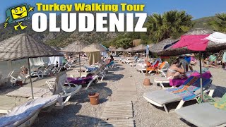 Turkey Blue Lagoon Oludeniz Turkey  4K Walking Tour [upl. by Eicyal564]