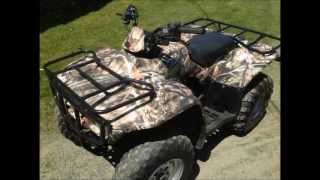 Honda Recon Full Camo Wrap  Bri Designs [upl. by Wobniar]