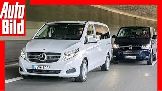 Mercedes VKlasse vs VW T5 2014 Vergleich  Details  Erklärung [upl. by Otrebmuh110]