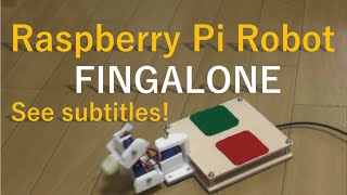 Raspberrypi A Crawling Robot Fingalone Robot [upl. by Aika]