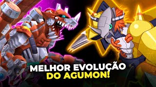 LINHA EVOLUTIVA DO AGUMON [upl. by Latoniah]