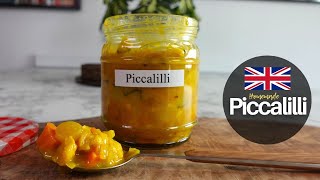 A simple amp delicious Homemade Piccalilli Recipe  A British Classic [upl. by Annol663]