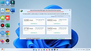 Internet Download Manager Free Trial Period has Expired [upl. by Yadnil]