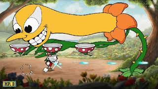 Cuphead Cagney Carnation Boss fight in scratch accurate to the game [upl. by Wise]