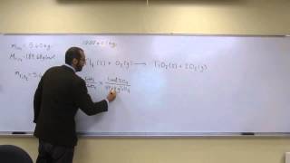 Reaction Stoichiometry Kg to kg 014 [upl. by Bondie]