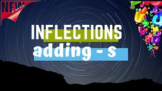 Inflections adding s to the verb ESL English verbs [upl. by Imelda]