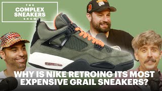 Why Is Nike Retroing Its Most Expensive Grail Sneakers  The Complex Sneakers Show [upl. by Freda]