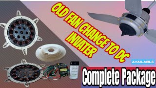 Upgrade Your Old Fan 🔄️ Convert 220V Ceiling Fan to ACDC [upl. by Aneert]