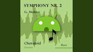 Symphony nr 2 Der grosse Appell  bar 512  536 bass I Voice with metronome [upl. by Shayna]