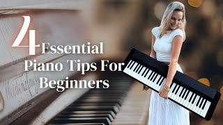 4 Piano Tips Every Beginner Should Know [upl. by Sivaj829]