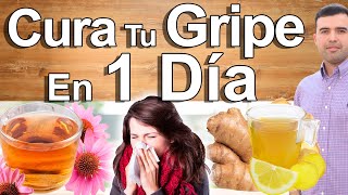 Cura Tu Gripe En 1 Solo Día  Cómo Eliminar El Resfriado Naturalmente En Casa  Remedios Caseros [upl. by Ellen]