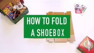 How to Assemble a Preprinted Shoebox [upl. by Yoreel585]