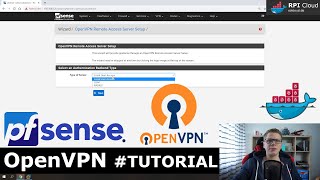 pfSense 24 OpenVPN einrichten und erklärt deutsch howto tutorial [upl. by Leopoldeen518]