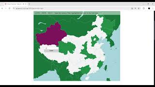 China Provinces in 57821 seconds Type [upl. by Phila747]