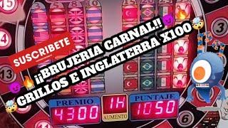 Máquina Tragamonedas Pinball 5pesos🔴📍567bolas📍GRILLOS E INGLATERRA X100🇬🇧😎🔥 MAXIMA BRUJERIA😱🤯👌 [upl. by Mitinger499]