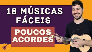 18 MÚSICAS MUITO FÁCEIS PARA CAVACO OU BANJO  Para iniciantes [upl. by Iatnohs294]