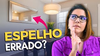 Os segredos para usar espelhos corretamente na decoração  SIMPLICHIQUE [upl. by Einot]