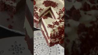 Viral Red velvet cheesecake❤️🤩full recipe on my channel [upl. by Worthy]