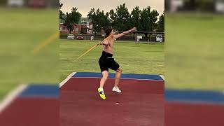 Oliver Helander  Finland Javelin thrower  Training December 2023 [upl. by Thetis388]