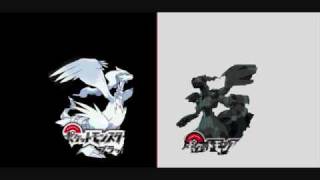 Reshiram VS Zekrom レシラム vs ゼクロム [upl. by Mosora]