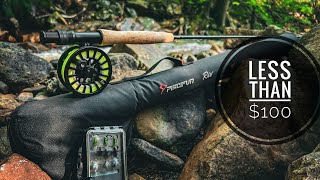 Is This The BEST Fly Rod UNDER 100 Beginner Fly Fishing Rod Combo [upl. by Eran579]