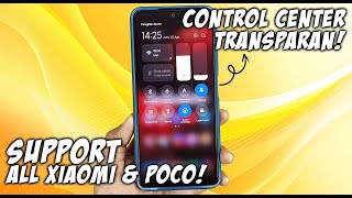 Cara Merubah Control Center MIUI 14 Jadi TransparanBlur  Bisa di Semua Xiaomi Redmi amp POCO [upl. by Cooke]