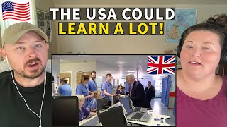 Americans React to the NHS  How The UKs Healthcare System Works [upl. by Terina193]