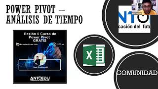 Curso de power Pivot  S5  Uso de la tabla calendario [upl. by Albertson]