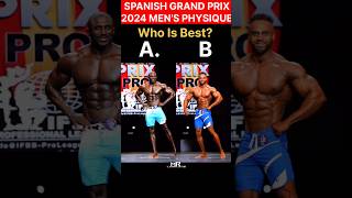 SPANISH GRAND PRIX 2024 MENS PHYSIQUE TOP 2 COMPARISON mensphysique npcmensphysique bodybuilding [upl. by Hairem]