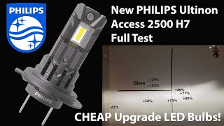 NEW Cheap Philips Ultinon Access 2500 H7 H18 LED Upgrade  Test Review [upl. by Jeu]