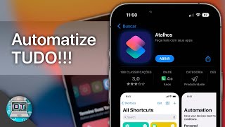 Automatize tudo no seu iPhone e no iPad  Como usar o Apple Shortcuts [upl. by Azaria]