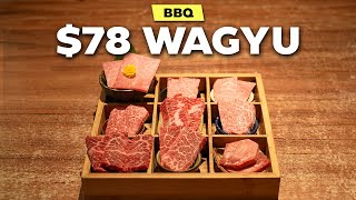 I tried 78 Wagyu BBQ [upl. by Seto]