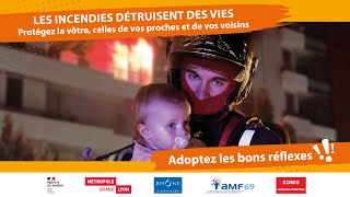 Les incendies détruisent des vies adoptez les bons réflexes [upl. by Akienat]