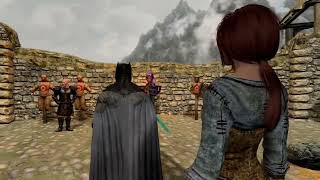 Elder Scrolls Skyrim Episode 6 Bruce Wayne finds himself in the world of Skyrim Vampirism [upl. by Pyle586]