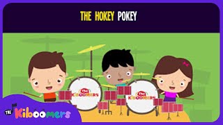 Hokey Pokey Dance Lyric Video The Kiboomers Preschool Songs amp Nursery Rhymes for Circle Time [upl. by Cayser613]