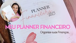 MEU PLANNER FINANCEIRO 2023 [upl. by Bonita]