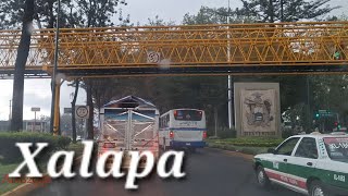 Xalapa  Enríquez Veracruz México carretera140  cruzando Xalapa [upl. by Essilec923]