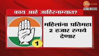 Congress Manifesto For Maharashtra Vidhansabha  विधानसभा निवडणुकीसाठी काँग्रेसचा जाहीरनामा तयार [upl. by Elleoj768]