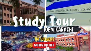 🇵🇰 IoBM Karachi  IoBM Study Tour Karachi Pakistan  Sbbu NAVTTC  Institute Of Business Management [upl. by Eilah840]